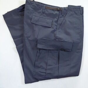 NEW The Force Blue Cargo Ripstop Tactical Pants Mens XL Fits  39,40,41,42,43